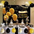 thumbnail image 2 of Qocolhg Graduation Decorations Class of 2024 Graduation Decorations Congratulations Graduation Banner Graduation Banner Graduation Decorations Graduation Photo Backgrounds Graduation Party Supplies, 2 of 8
