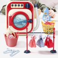 thumbnail image 1 of Offre à Durée Limitée Iumwxz Mini Machine à Laver Jouet pour Enfants Appareil de Lessive Réaliste avec Musique Tourbillon d'Eau et Fonctions Vides Ensemble Éducatif de Jeu d'Imitation Cadeaux pour Femmes Liquidation, 1 of 6
