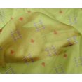 thumbnail image 4 of oneOone Silk Tabby Fabric Check Kasuri Printed Craft Fabric BTY 42 Inch Wide, 4 of 4
