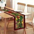 thumbnail image 2 of Christmas Table Runner 33X183Cm Holiday Kitchen Dining Table Decor For Christmas Birthday Party Home Decoration Festive Table Cover For Holiday Season, 2 of 6