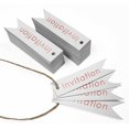 thumbnail image 4 of Inkdotpot Real Rose Gold Foil Invitation Party Tags Favor Hang Paper Tags 50 Pieces, 4 of 6