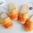 thumbnail image 4 of CEHVOM Adult Autumn Winter Warm Home Shoes Simulation Bread Memory Foam Sole Slippers, 4 of 4