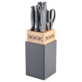 thumbnail image 4 of Tia Mowry Ensemble de couverts 7 pièces avec bloc Bleu, 4 of 4