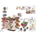 thumbnail image 4 of Children‘s Home Kitchen Spray Simulation Supermarket Shopping Cart Cashier Scanner Toy Combination Set, 4 of 5