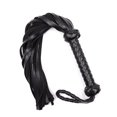 thumbnail image 3 of Horse Riding Whip Accessories Outdoor Sport Artificial Leather Pony Lash Tool Handle Spanking Horses Ride Crop Training Fitting black, 3 of 8