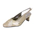 thumbnail image 1 of FLORAL Chaussures à Bride Arrière pour Femmes Abagail à Largeur Grand, Tige Plissée avec Cristaux, 1 of 6