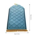 thumbnail image 3 of WMQPNNS New Trending Portable Prayer Rug: Thick Embossed Flannel Prayer Mat with Sponge Base for Indoor/Outdoor Use Todays Deals Clearance Sale, 3 of 4