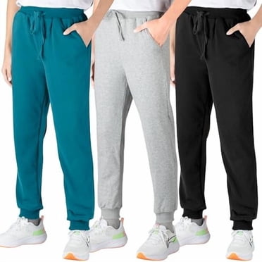 BIG ELEPHANT Pantalon de Jogging pour Garçon, Pantalon de Jogging en Coton avec Poches et Cordon de Serrage, Ensemble de 3 (6 à 15 Ans)