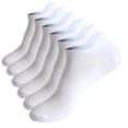thumbnail image 1 of B91xZ Running Socks for Men Over-the-Calf Knee High Socks,White M, 1 of 2
