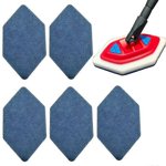 Suitable for Vileda Bathroom Magic Brush Mop Replacement Head BATH MAGIC Sponge Scouring Pad - 5 Pieces-FA-