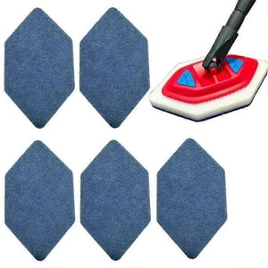 Suitable for Vileda Bathroom Magic Brush Mop Replacement Head BATH MAGIC Sponge Scouring Pad - 5 Pieces-FA-