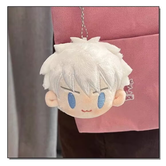 JJK Geto Gojo Suguru Nanami Plush Doll Keychain Jujutsu Kaisen Anime Peripheral Cute Handbag Keyring Chirstmas Gift For Friends