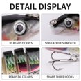 thumbnail image 2 of Biomimetic 8-Segment Fishing Lures: Sinking Wobblers for Bass Fishing!, 2 of 7