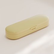 Yrmaups Portable Mini Pill Box, Light-Proof Tablet Storage Organizer, Small Travel Medication Case with Compartments, Keychain Pill Holder for Purse, Weekly Vitamin Container