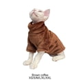 thumbnail image 2 of Ruiboury Convenient And Portable Cat Sweater For Easy To Clean Fashion Comfortable coffee S, 2 of 6