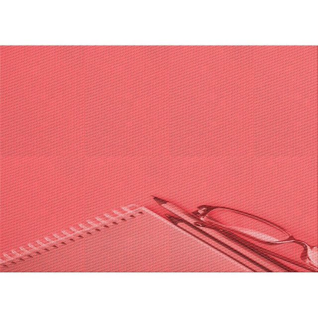 Ahgly Company Tapis d'Intérieur Rectangulaires Transitionnels Rouges Lavables à la Machine, 4 Pieds x 6 Pieds