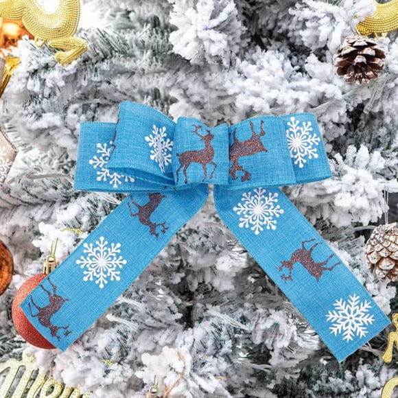 Yhmxh Christmas Decorations,Christmas Gifts Large Christmas Bows For Wreath Decorations Christmas Tree Toppers Red Bows The Outside Of Wedding Cars Garden Patio Front Door Decorations bow tie