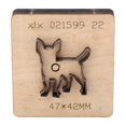 thumbnail image 1 of Chien de Coupe Meurent, Usure Résistant en Cuir Poinçonnage Lignes de Haute Efficacité pour Bricolage Artisanat, 1 of 8