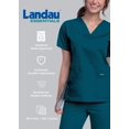 thumbnail image 4 of Landau Essentials Women's Relaxed Fit Scrub Pants, Black, 1 Count, 4 of 5