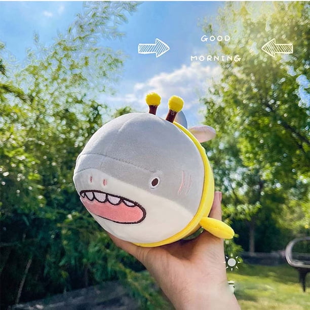 Jouet en peluche requin en gros pour enfants, cadeau requin bleu, jouets en peluche animaux marins