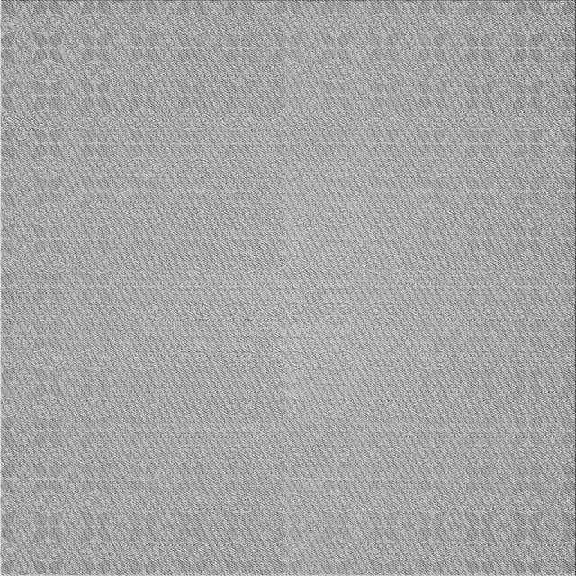 Ahgly Company Machine Washable Indoor Square Transitional Silver Gray Area Rugs, 7' Square