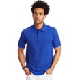 thumbnail image 1 of Hanes Mens FreshIQ X-Temp Pique Polo, L, Deep Royal, 1 of 3