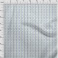 thumbnail image 3 of oneOone Silk Tabby Fabric Leaves & Floral Block Print Fabric BTY 42 Inch Wide, 3 of 4