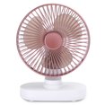 thumbnail image 1 of 4 Speed Desktop Fan 4 Speed Settings USB Mini Fan, USB Desktop Fan, For Home Or Office Rose Gold, 1 of 8