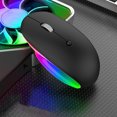 thumbnail image 4 of Rbaofujie Wireless Bluetooth Mouse Wireless Bluetooth Mouse Unique Design Type-c Fast Charging Long Battery Life Colourful LED Light Adjustable DpI Adaptable To A Wide Range Of Devices, 4 of 8