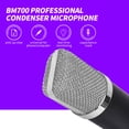 thumbnail image 3 of Amdohai Professional BM700 Condenser Microphone Sound Recording Microphone Mic KTV Singing Studio Recording Kit Blue, 3 of 7