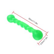 tredstone Snack Treat Dog Chews Pet Puppy Tooth Cleaning Doggie Teething Aid Toys Gadget green 30x3.5cm 1Set