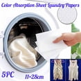 thumbnail image 2 of WHEANG Laundry Washing Dyeing Use Absorption Sheet Proof Papers Mixed Machine Color Cleaning, 2 of 9