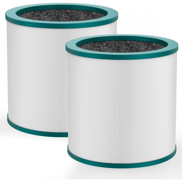 Lot de 2 Filtres de Remplacement TP01 pour Purificateurs d'Air Dyson Tower