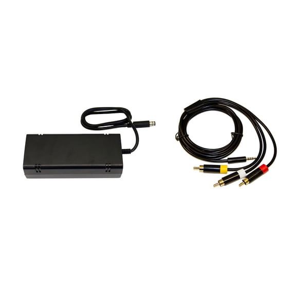 XBox 360 Ensemble de Pièces E - Adaptateur d'Alimentation et Câble AV - par Mars Devices
