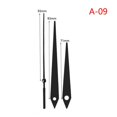 thumbnail image 3 of 5 Pcs Aiguilles d'Horloge Kits d'Aiguilles d'Horloge en Aluminium Pièces de Réparation Bricolage Remplacement, 3 of 7