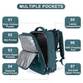 thumbnail image 3 of CNKOO Women‘s Laptop Backpack Multifunctional Fashion Travel Backpack Large Capacity Travel Bag Waterproof Outdoor Backpack, 3 of 6