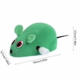 thumbnail image 3 of Wzzjkit Down Simulation Mouse Toy for Cats Flocking Wind Up Clockwork Mouse Suitable for Cats To Relieve Boredom, 3 of 6