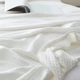 thumbnail image 5 of TopLLC Blanket,Throw Blanket,Fall Blanket Fiber Blanket Thickened Solid Color Sofa Blanket Conditioning Blanket Nap Blanket 43.3 X 51.18 Inches Blanket Blanket, 5 of 5