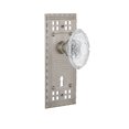 thumbnail image 1 of Nostalgic Warehouse 753624 Craftsman Plate, Backset Size: 2.75", Satin Nickel, 1 of 4
