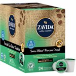 Zavida Café à service unique en décaféiné, 96 Coupes