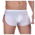 thumbnail image 2 of EOYWHK 3 inch Boxer Shorts for Men Side Split Brief Round Hem Seamless Side Split Silky Lounge Shorts, 2 of 5