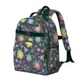thumbnail image 3 of Bright Floral Blossom Student Backpack Adjustable Padded Straps and Chest Strap Lightweight Water-resistant Durable School Backpack for Student and Students, 3 of 6
