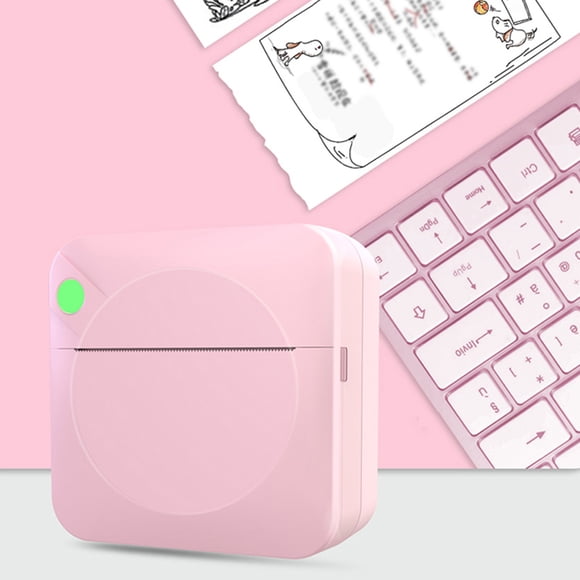 EGNMCR Mini Pocket Photo Printer鈥擯ortable Thermal Printe-r Bluetooth Label Memo Receipt Instant Sticker Printe-r Small Smartphone Printe-r For IOS & Android, Gift