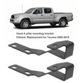 thumbnail image 4 of Side Pillar Hood Ditch Work Light Pod Mounting Bracket, Easy Installation Engine Hood Hinge Bracket Reasonable Position  For Tacoma 2005-2015, 4 of 8
