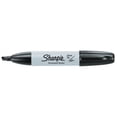 thumbnail image 5 of Marqueurs permanents Sharpie, pointe biseautée, noir, 2 unités, 5 of 5