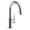 thumbnail image 1 of Delta Faucets Robinet de Lavabo à Barre/ Préparation Trinsic à une Poignée, Chrome / 9959-DST, 1 of 6