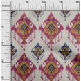 thumbnail image 2 of oneOone Cotton Flex Purple Fabric Asian Ikat Sewing Craft Projects Fabric Prints By Yard 40 Inch Wide, 2 of 4