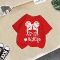 thumbnail image 2 of Chemises pour Bébé Fille Grandes Tailles Enfants Filles Imprimé Graphique Mignon Col Rond Manches Courtes T-Shirt Décontracté d'Été, 2 of 4