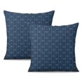 thumbnail image 1 of Give Your Living Room a Modern Makeover with Our 2-Pack Burlap Linen Throw Pillow Covers | Rustic Woven Design | Size 20x20 Inch, 1 of 7