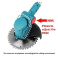thumbnail image 4 of Electric Grass Trimmer 21V 900W Cordless Lawn Mower Length Adjustable Cutter Household Garden Tools, 4 of 7